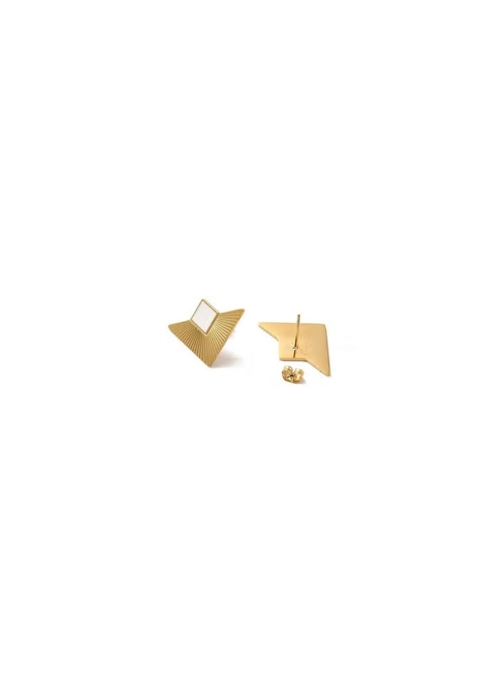 Luxuria - 18K Gold Plated Stainless Steel Earrings for Women - Image 1