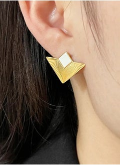 18K Gold Plated Stainless Steel Earrings for Women