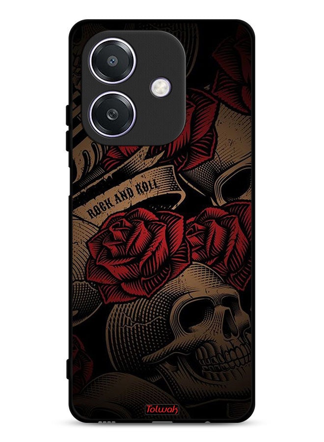 Tolwak Oppo A3 5G Protective Case Cover Rok And Roll  - Image 1
