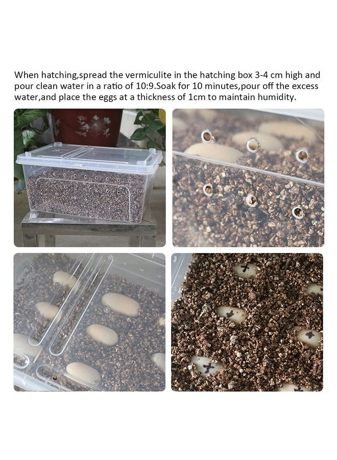 هامليدي تربة هاميليدي للزواحف من الفيرميكوليت لترطيب الثعابين والسبات الشتوي، فراش تررم للثعابين والسلاحف والسحالي لتفقيس البيض (4.2 كوارت/4 لتر) - Image 4