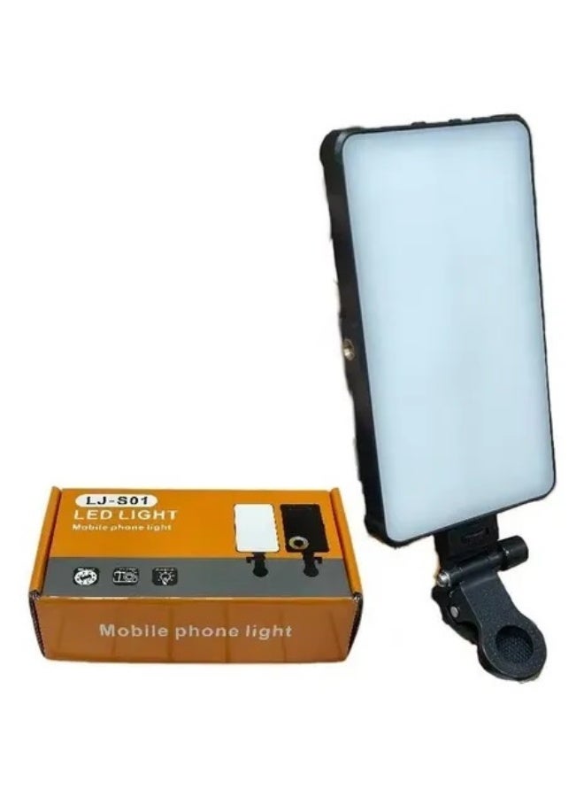 LJ-S01 LED Ring Light High Quality White Light with Strong Illumination - Image 1