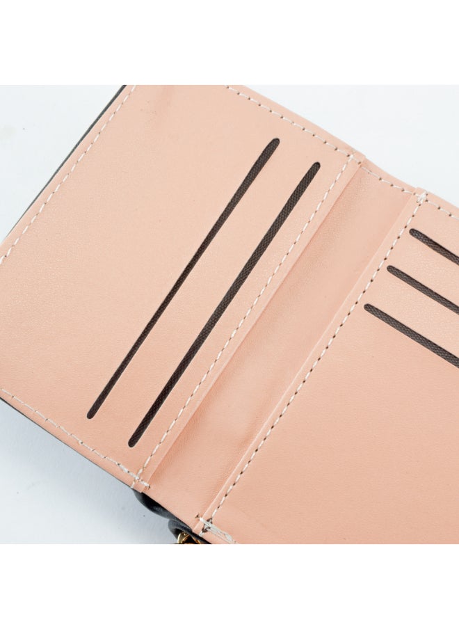 Generic Leather Flip Wallet & Card Holder with Multiple  Pockets and Zipped Pocket Brown  - Image 3