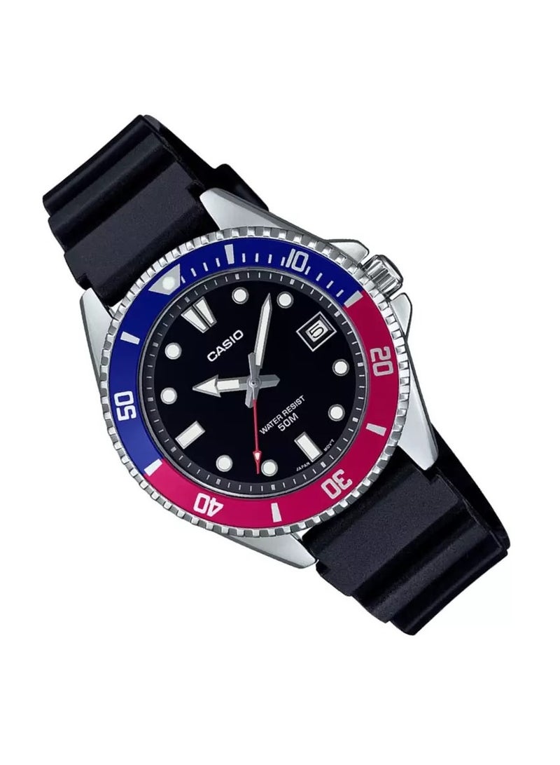 كاسيو ساعة نسائية تناظرية MDV-10-1A2VDF - Image 3