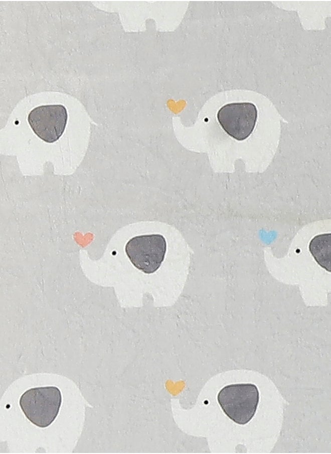 Status Contract Baby Microfiber Super Soft Kids Baby Blanket, Grey,80 X 120 Cm  - Image 5