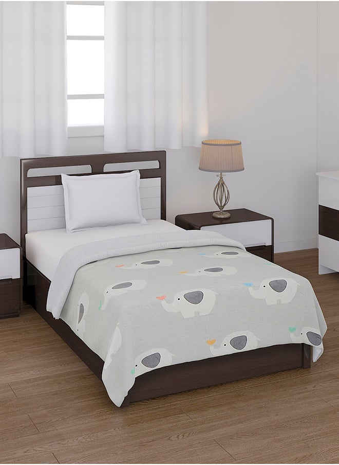 Status Contract Baby Microfiber Super Soft Kids Baby Blanket, Grey,80 X 120 Cm  - Image 2