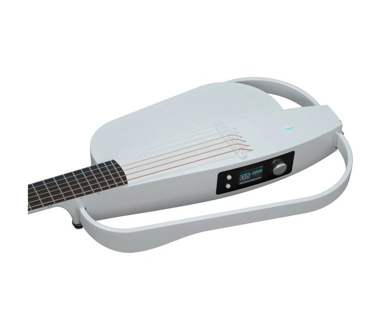 Enya NEXG 2 Deluxe Acoustic Electric Guitar Electric Guitar - White - Image 4