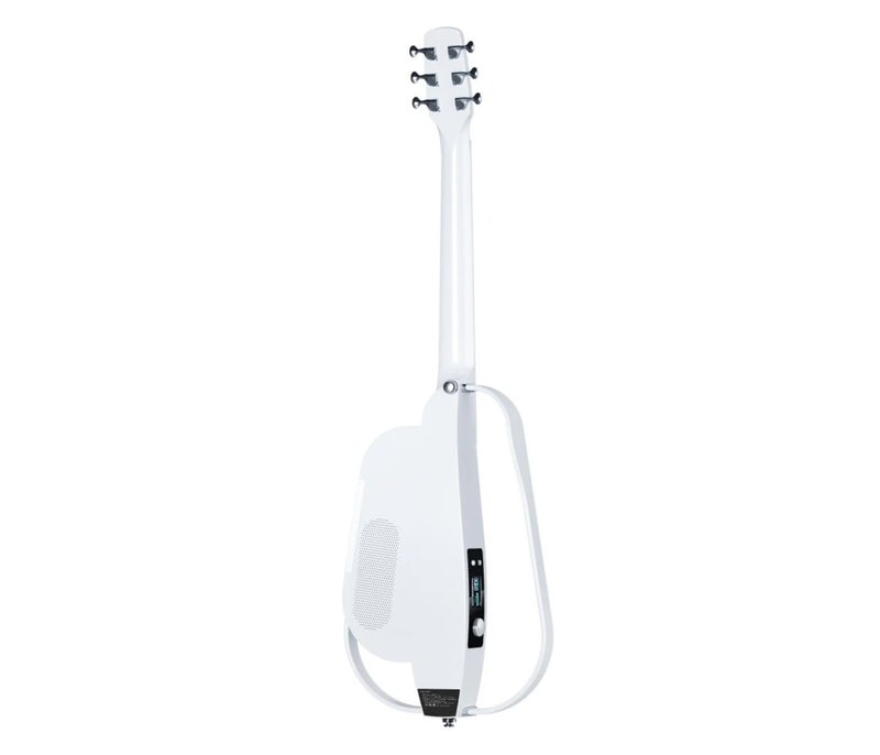 Enya NEXG 2 Deluxe Acoustic Electric Guitar Electric Guitar - White - Image 3