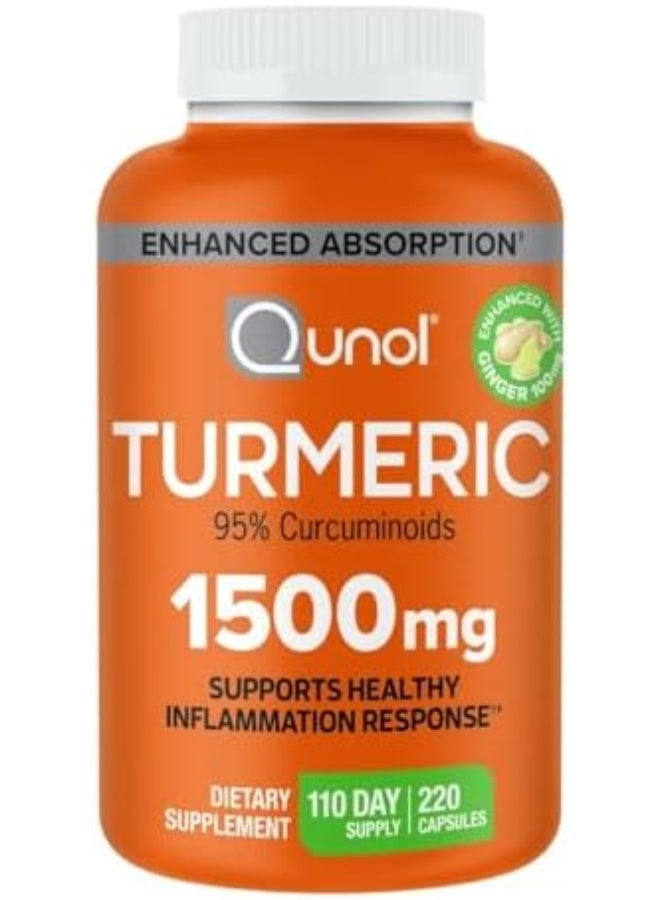 Qunol Turmeric 1,500 Mg, 220 Capsules - Image 2