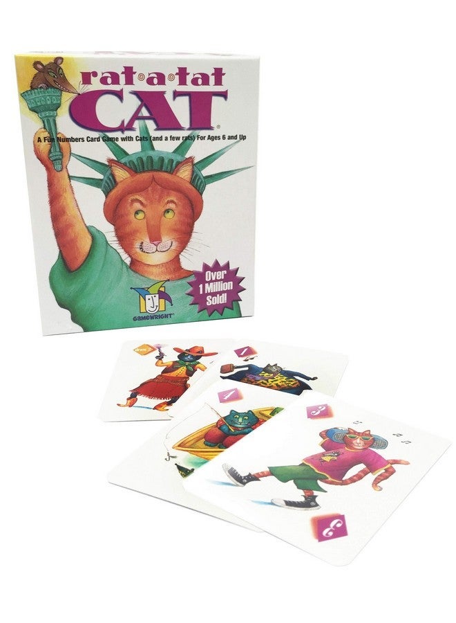 Gamewright Rat A Tat Cat Card Game - Image 1