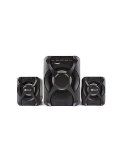 BT Aux USB FM Player Stereo 11 w 2.1 Home Theater System Deep Bass With Remote Black U2500BT