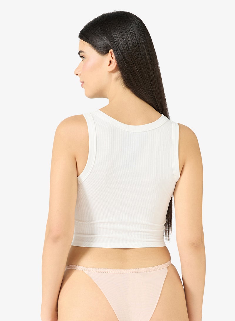 hunkemoller Lace High Leg Thong - Image 4