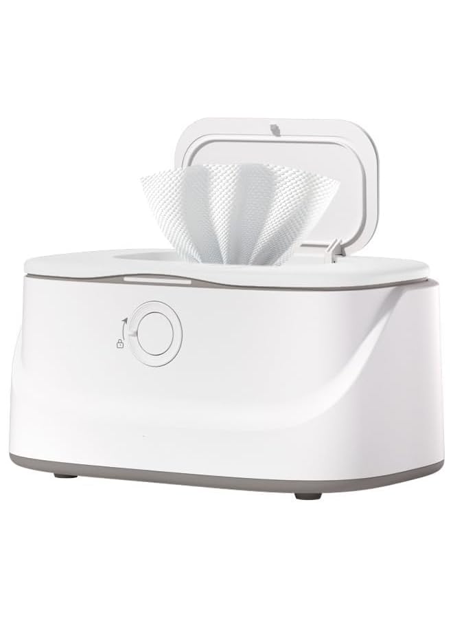 X spring Baby Wipe Warmer 3 Gear Smart Precise Temperature Control Large Capacity Baby Wet Wipes Dispenser Usb Rechargeable Wipes Warmer With Led Ample Lights For Nighttime Changes - Image 1