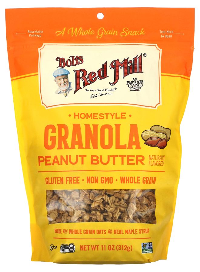 Bob's Red Mill Homestyle Granola Peanut Butter 11 oz (312 g)