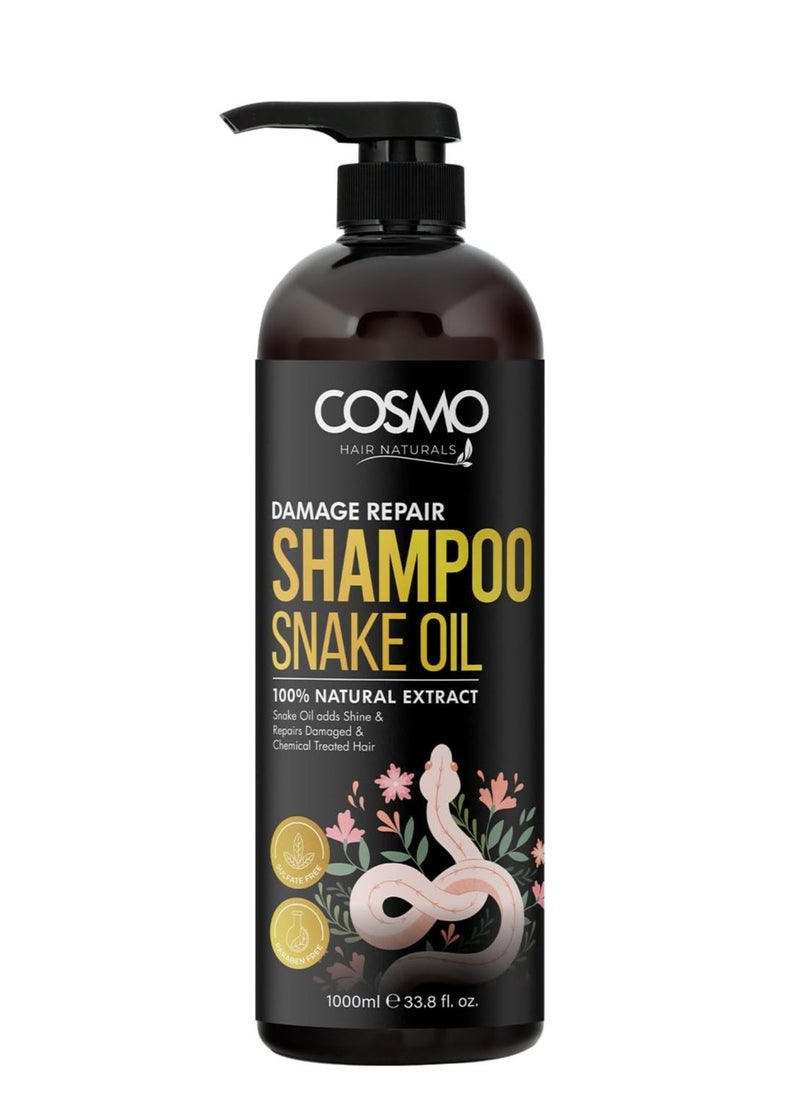 COSMO Cosmo Snake Oil Shampoo 1000m for Men & Women  - Image 1