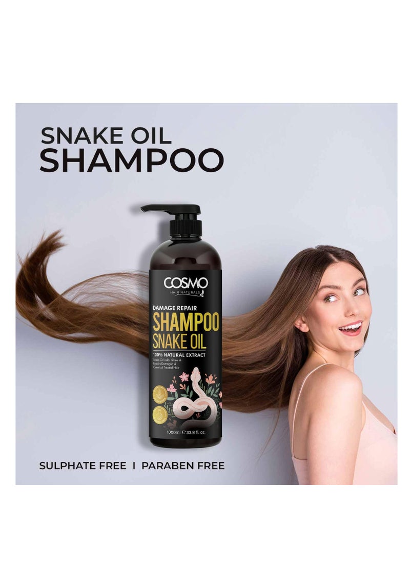 COSMO Cosmo Snake Oil Shampoo 1000m for Men & Women  - Image 3