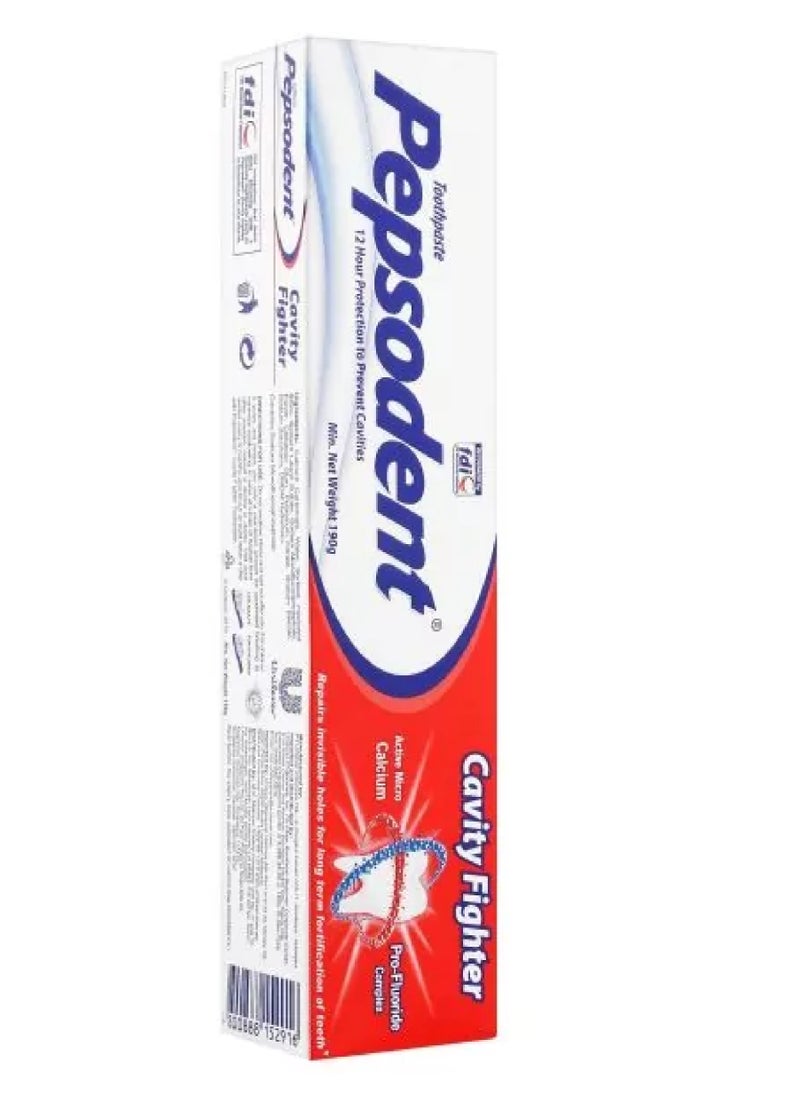 Pepsodent PEPSODENT CAVITY PROTECTION T/P 190G 