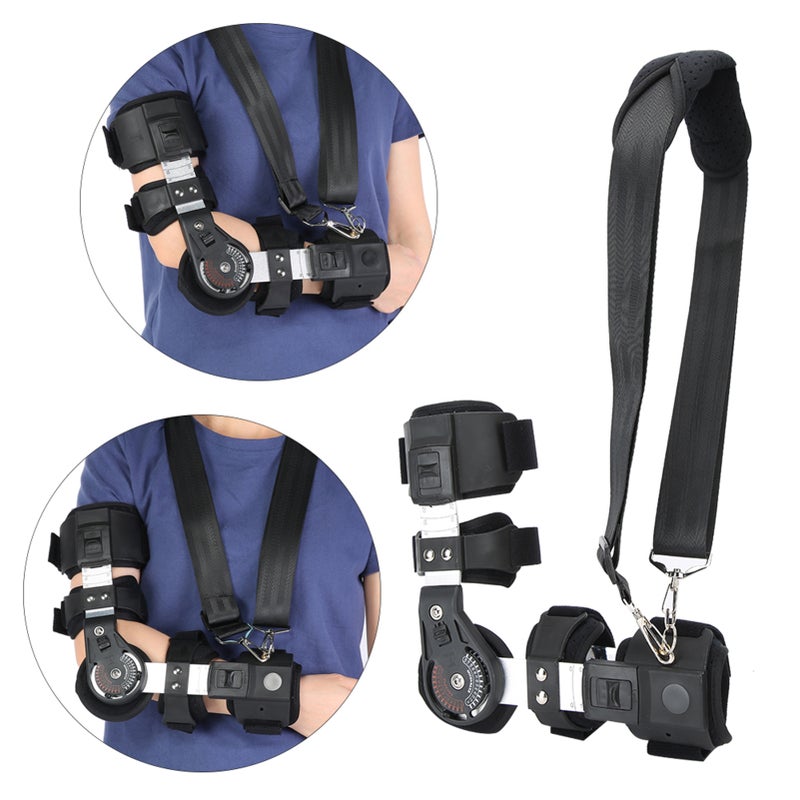 Elbow Brace Adjustable Breathable Elbow Fracture Rehabilitation Support Brace - Image 4