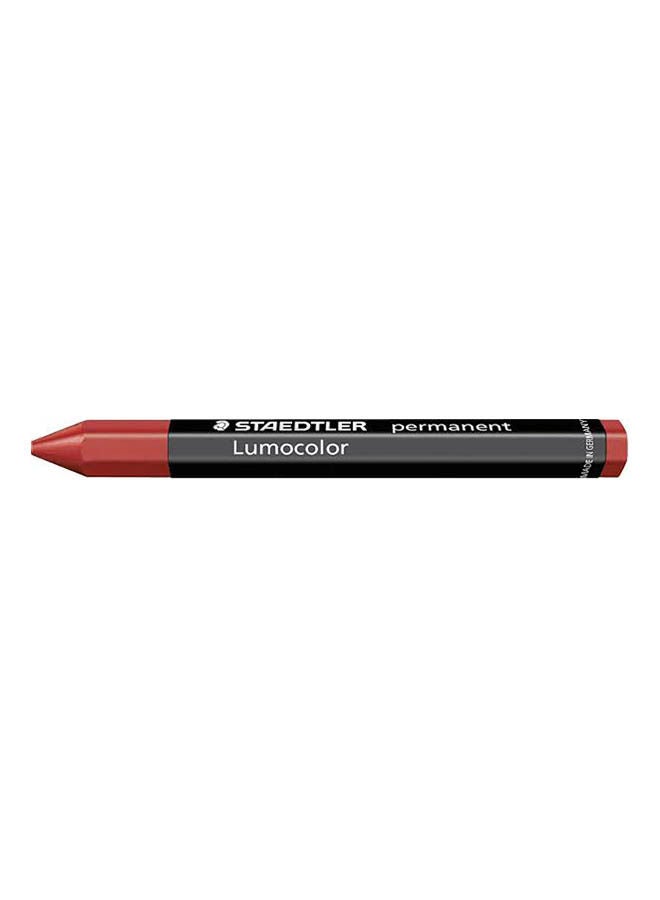 Wax Crayons 12 Pcs Red