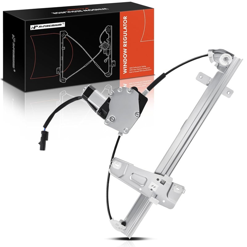 A-Premium Power Window Regulator with Motor for Jeep Grand Cherokee WJ 2001-2004 Front Left Driver Side - Image 1