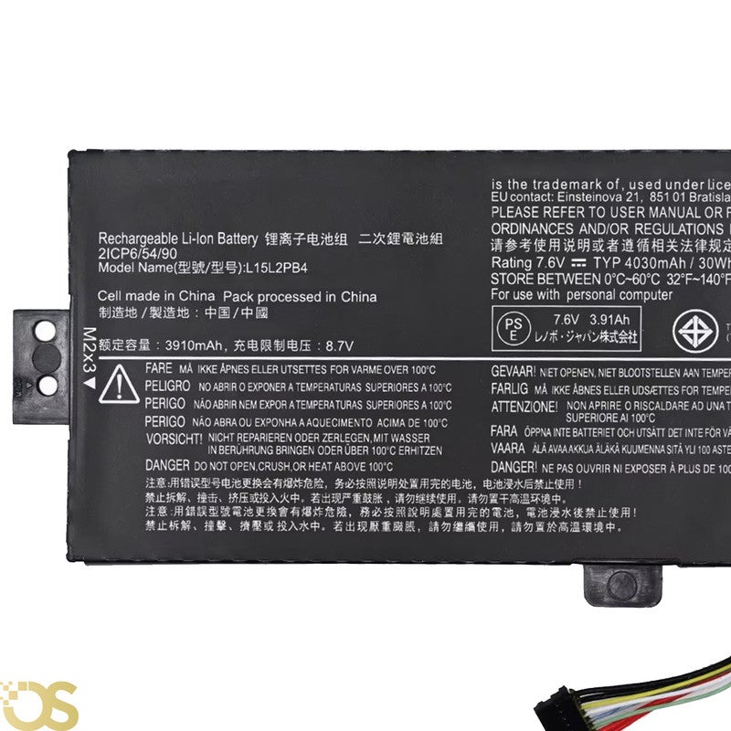 OS Battery Compatible with Lenovo IdeaPad 510-15ISK 510-15IKB 310-15ABR 310-15IKB 310-15ISK L15L2PB4 From OS Store - 3 Month Warranty - Image 2
