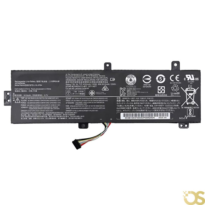 OS Battery Compatible with Lenovo IdeaPad 510-15ISK 510-15IKB 310-15ABR 310-15IKB 310-15ISK L15L2PB4 From OS Store - 3 Month Warranty - Image 1