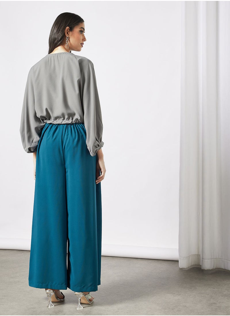 HANA & SARA - Modest Set Of Top With Pants And Sheila - Image 1