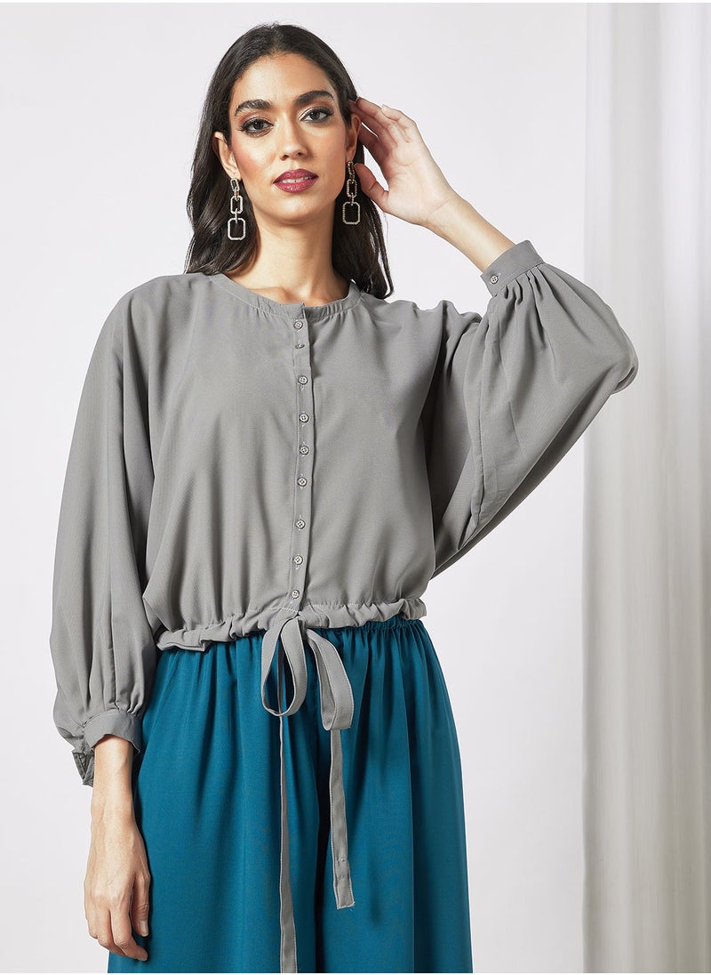 HANA & SARA - Modest Set Of Top With Pants And Sheila - Image 1