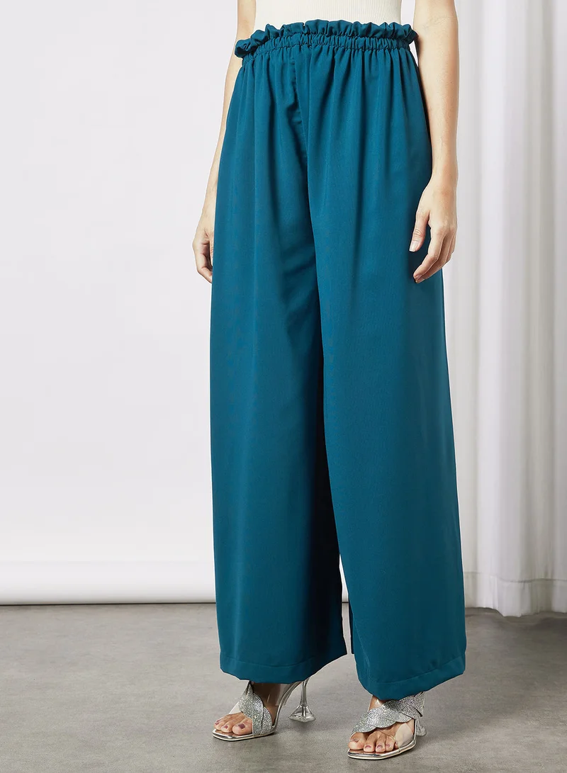 HANA & SARA Modest Set Of Top With Pants And Sheila