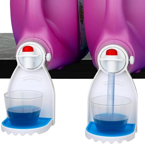 Dulinkas 2 PCS Laundry Detergent Tray Fabric Softener Soap Holder Stand Container - Image 1