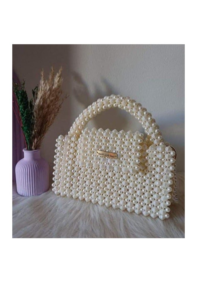 Lolli bag in sugar crumbs, size 18 cm long, 25 cm wide, 8 cm thick