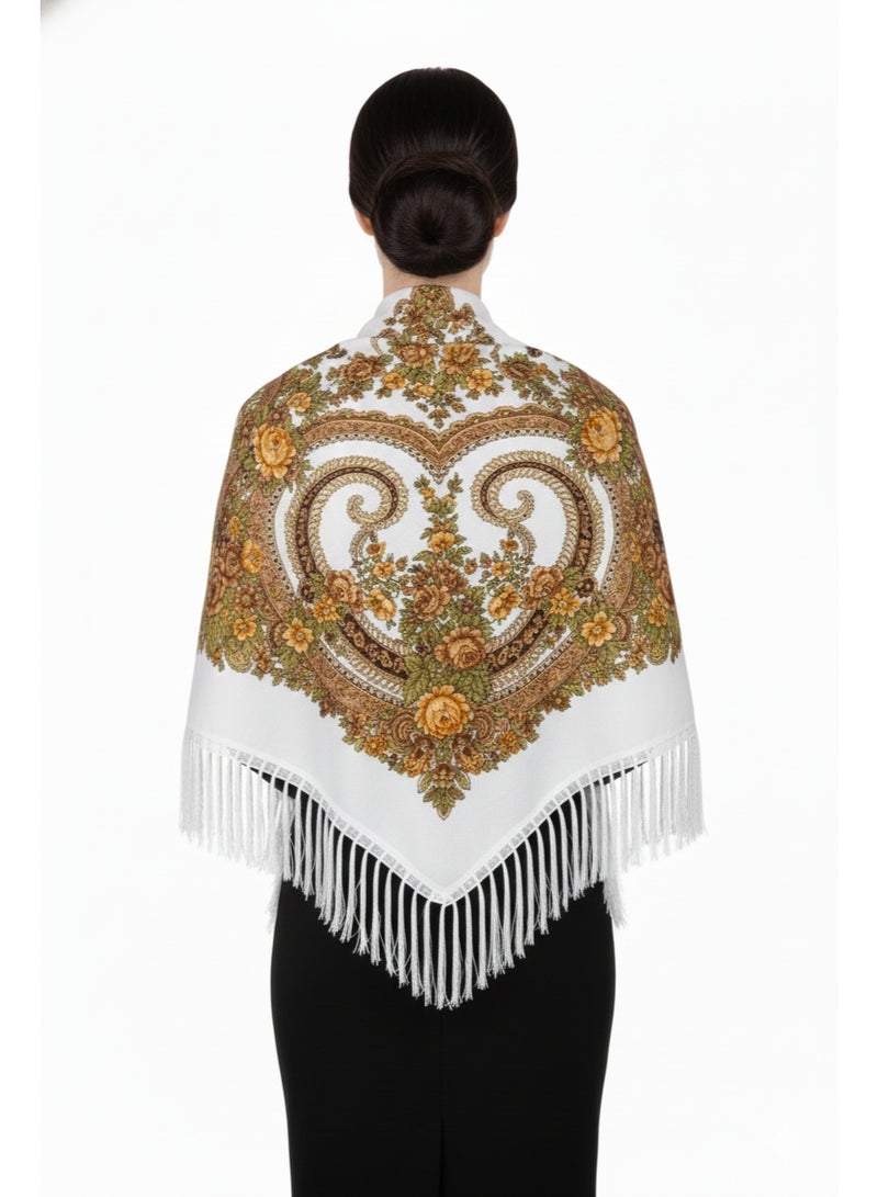 دىدانيالا شال قطن نسائي ديانا بشرّابات شرقية - Image 4