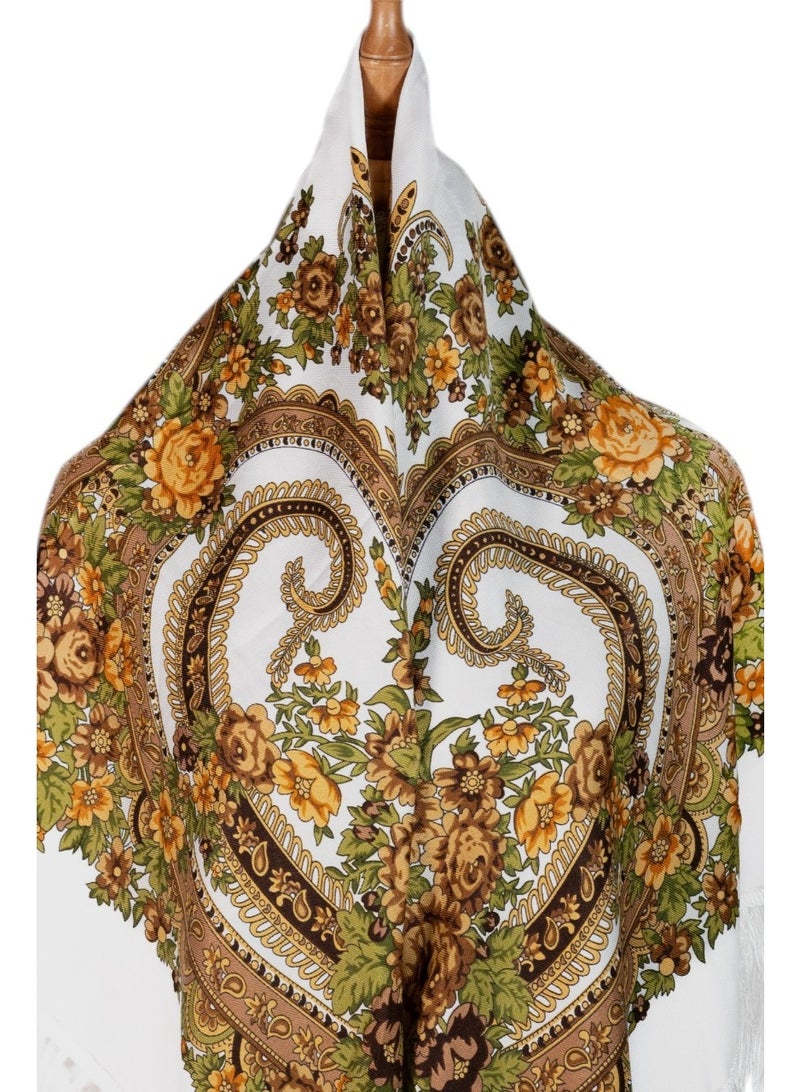 دىدانيالا شال قطن نسائي ديانا بشرّابات شرقية - Image 3