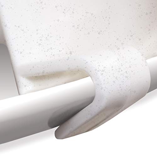 Rehabilitation Advantage White Clip-on Food Guard for 9 – 10 Inch Plates - Image 4