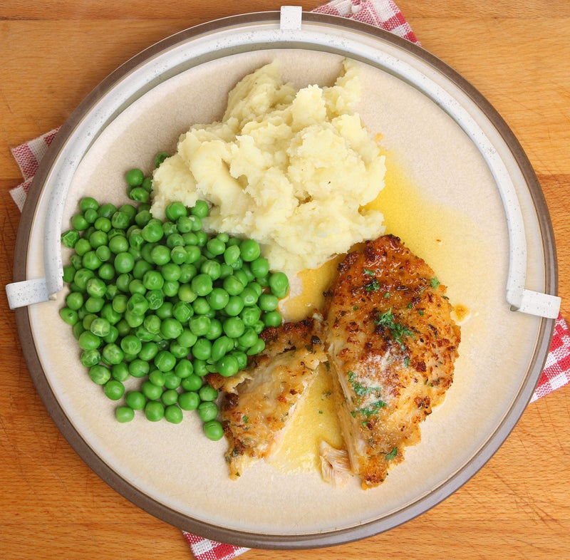 Rehabilitation Advantage White Clip-on Food Guard for 9 – 10 Inch Plates - Image 5