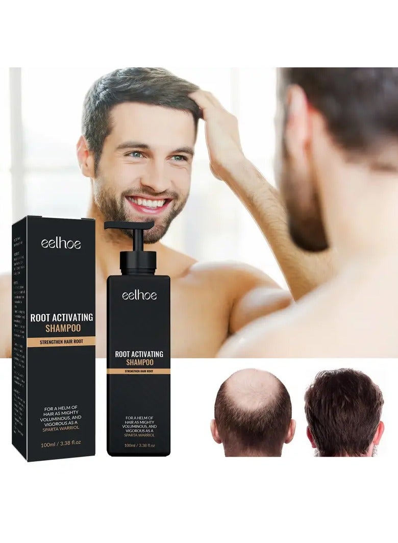 EELHOE Hair Shampoo, Enhances Thick And Fluffy Hair, Smoothes And Strengthens Hair Care Shampoo - Image 2