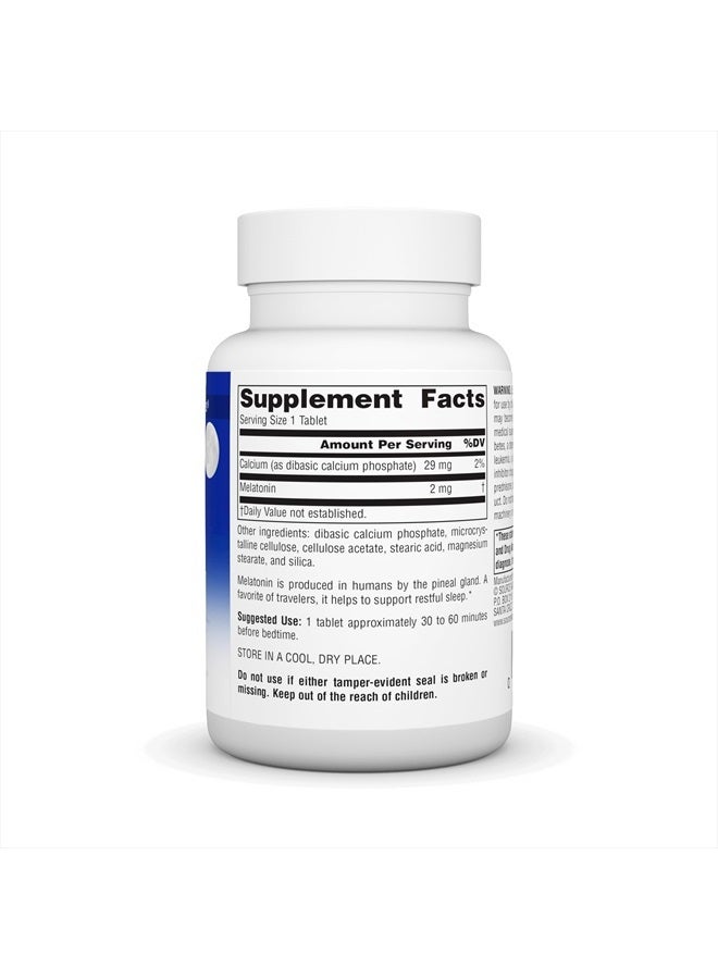 Source Naturals ميلاتونين 2 ملغ - 240 قرص إطلاق زمني - Image 2