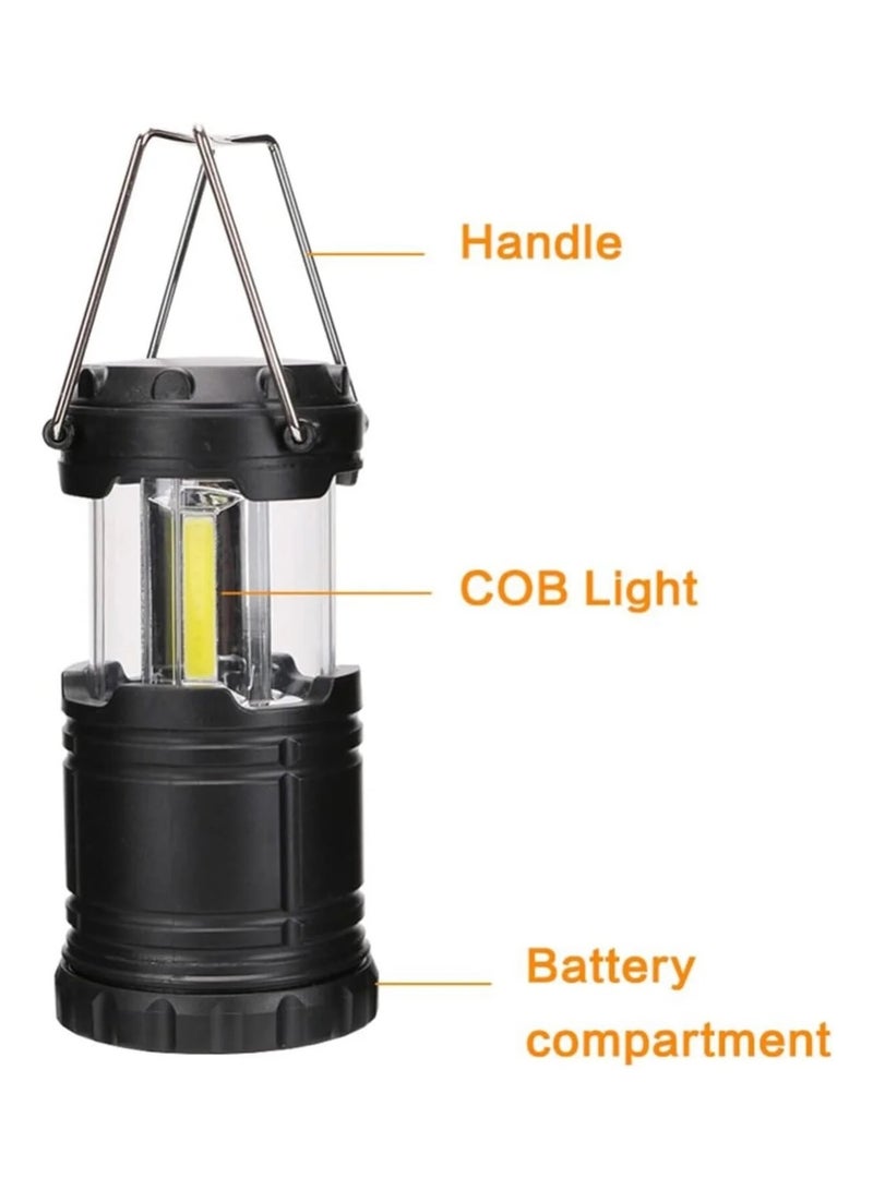 Chain Portable Foldable Camping Lantern, Battery Operated and Waterproof, 2 Pieces - Image 2