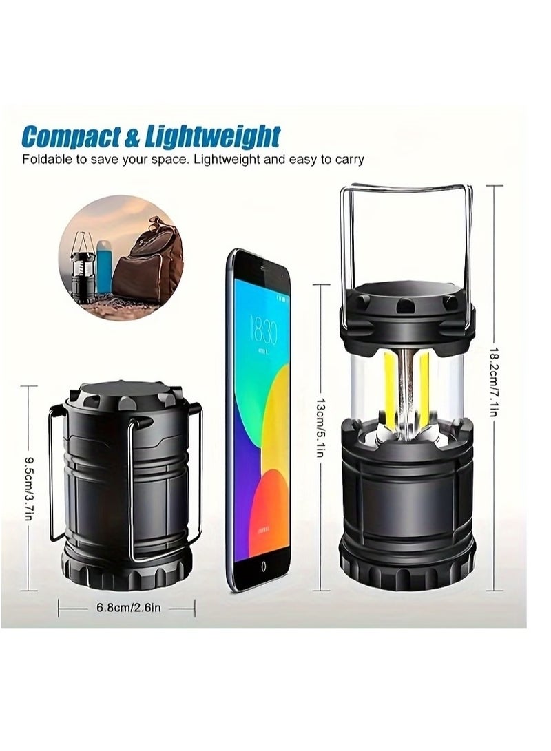 Chain Portable Foldable Camping Lantern, Battery Operated and Waterproof, 2 Pieces - Image 5