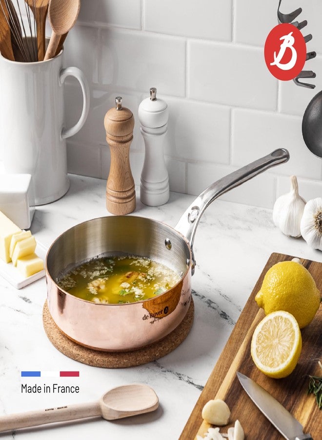 de Buyer JAVA Salt Mill, Matte White - 10” - Stainless Steel & Beechwood - Includes Knob to Adjust Grind Size - Corrosion Resistant - Made in France - Image 4