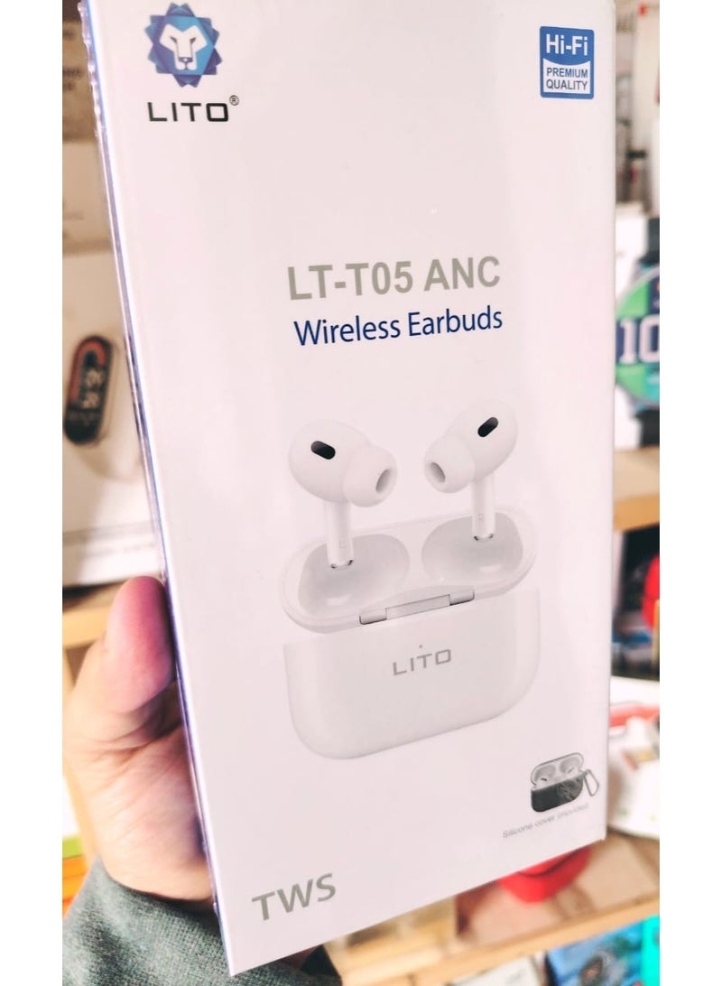 Lito LT-T05 ANC Hi-Fi sound quality with active noise isolation for an immersive experience comes with Bluetooth V5.3 or V6.1 (depending on the version), ensuring a fast and stable connection - Image 2
