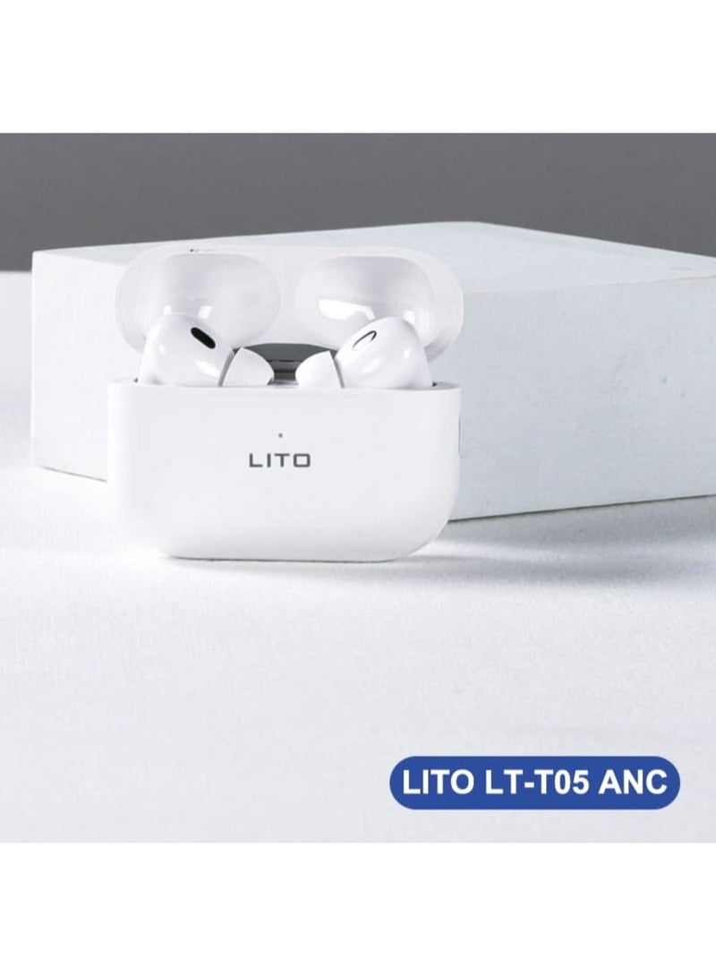 Lito LT-T05 ANC Hi-Fi sound quality with active noise isolation for an immersive experience comes with Bluetooth V5.3 or V6.1 (depending on the version), ensuring a fast and stable connection - Image 3