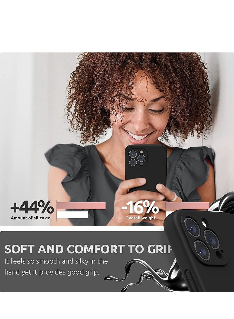 ELTRAZONE Silicone Case Compatible with iPhone 14, Soft Liquid Gel Rubber Cover Shockproof Bumper Anti-Scratch Anti-Fingerprint Anti-Drop Slim Cover (Not Original) (iPhone 14, Green) - Image 5