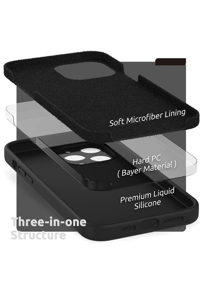 ELTRAZONE Silicone Case Compatible with iPhone 14, Soft Liquid Gel Rubber Cover Shockproof Bumper Anti-Scratch Anti-Fingerprint Anti-Drop Slim Cover (Not Original) (iPhone 14, Green) - Image 4