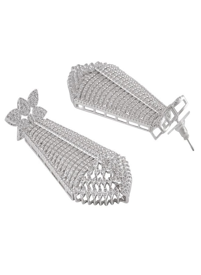 Shaze Pyramid Earrings - Image 4