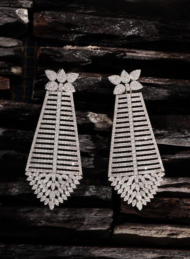 Shaze Pyramid Earrings - Image 3