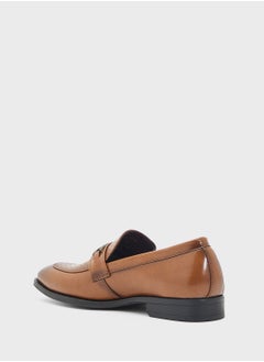 Robert Wood Texture Detail Classic Formal Slip Ons  - Image 2