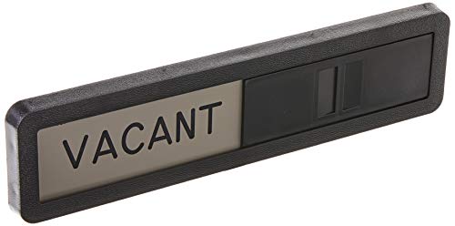 Headline Sign - Slider Sign, "IN USE/VACANT", Slide to Change, For Use on Conference Room Doors, 2.5 x 10.5 Inches, Made in USA (1519) - Image 5