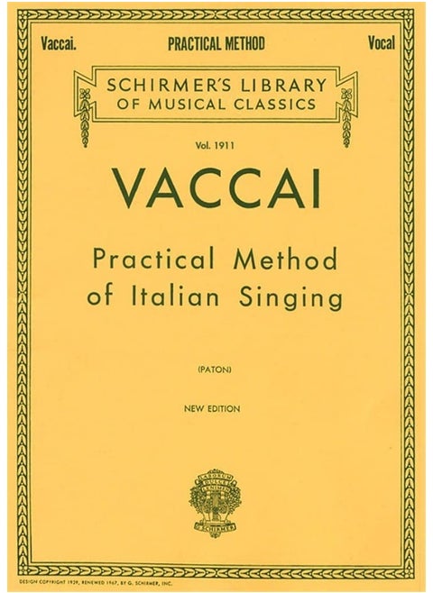 Practical Method of Italian Singing: High Soprano