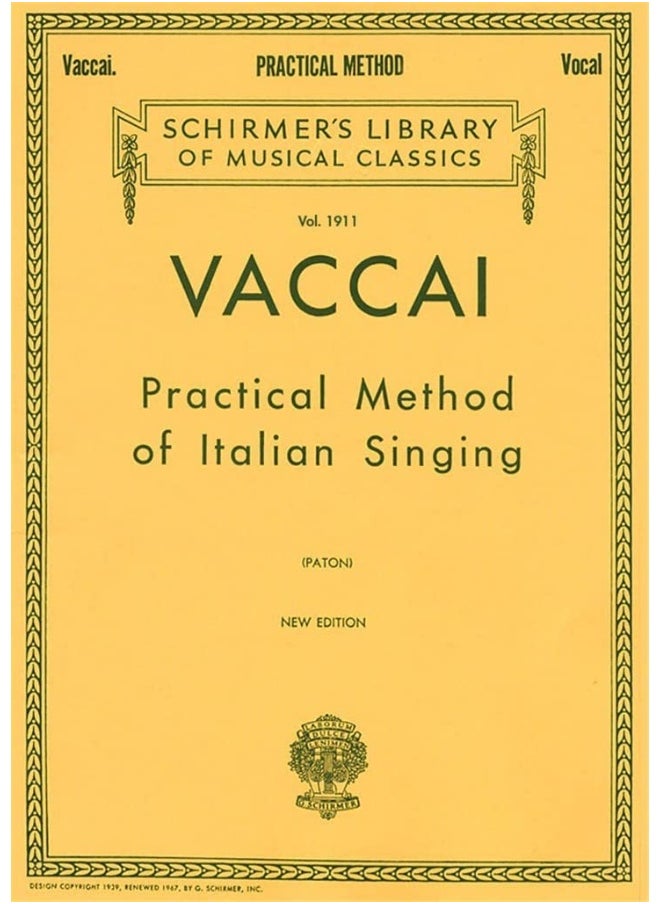 null - Practical Method of Italian Singing: High Soprano - Image 1