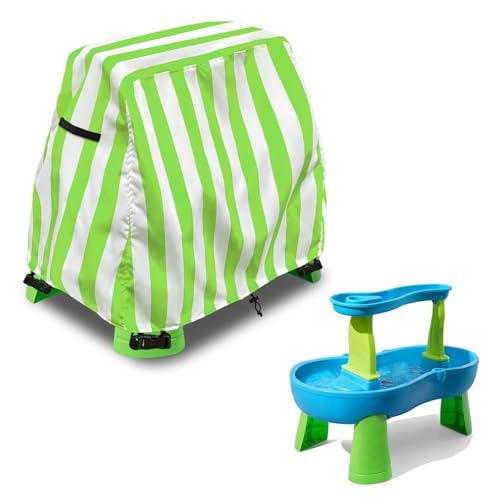 Aacabo Kids Water Table Cover Fit Rain Showers Splash Pond Water Table,Waterproof Dust Proof Anti-UV Outdoor Toys Cover-Cover only - Image 1